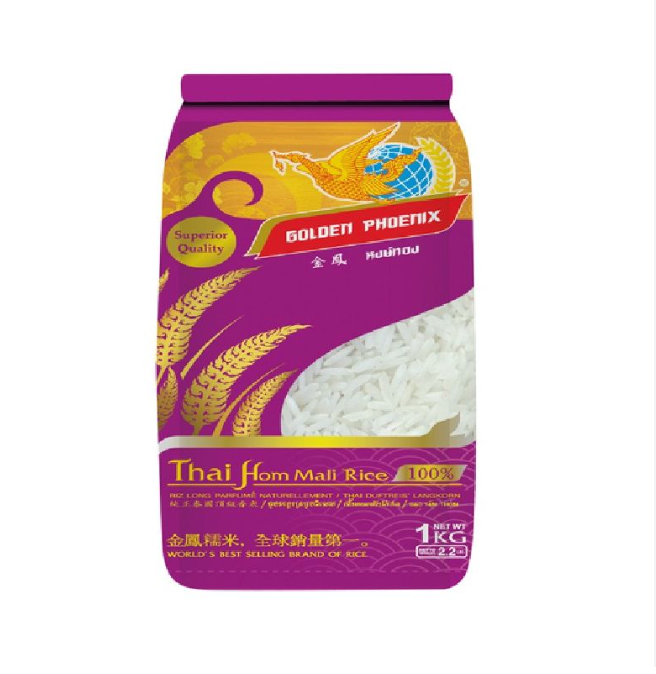 Golden Phoenix Thai Hom Mali Rice 1kg